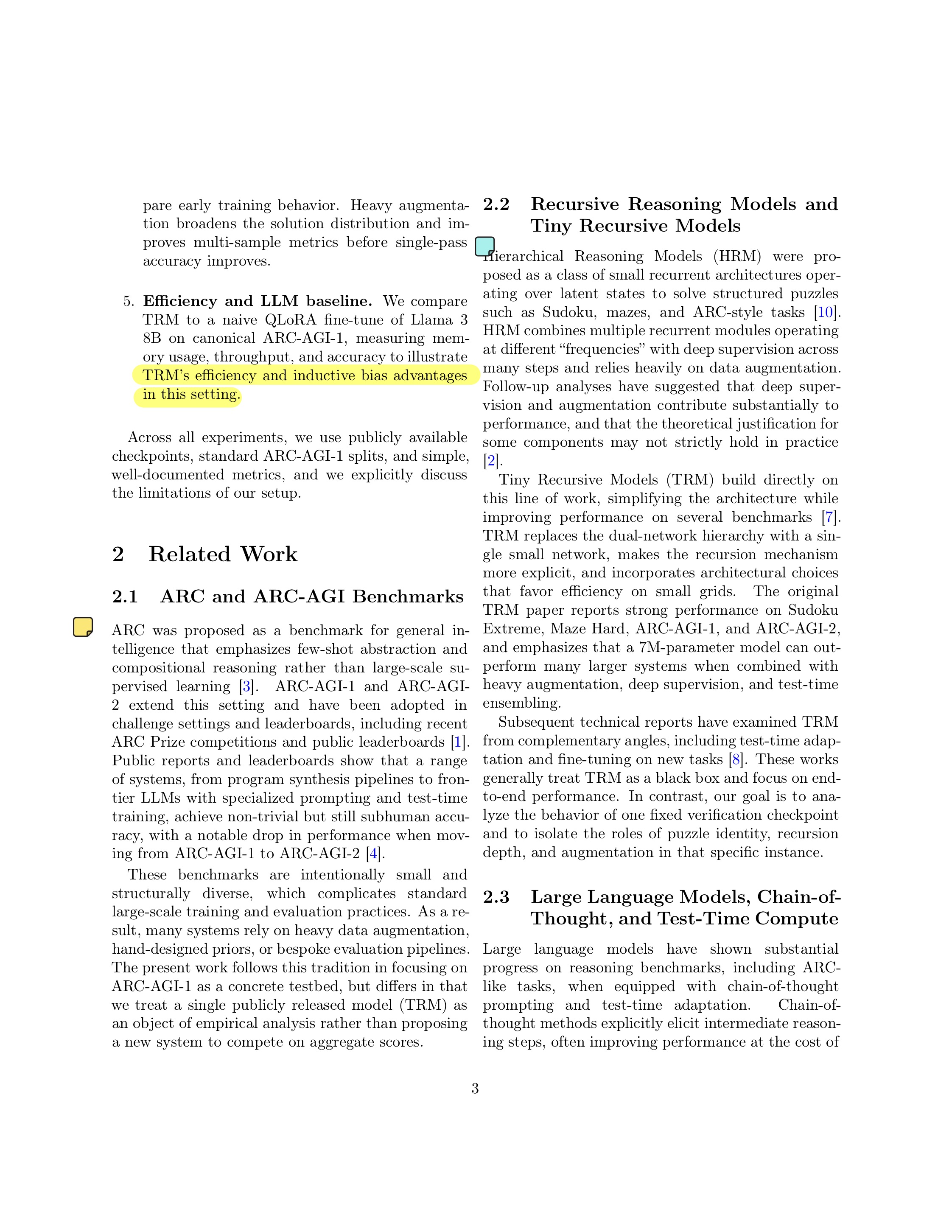 Related papers overview (2) and sections 2.1&ndash;2.2