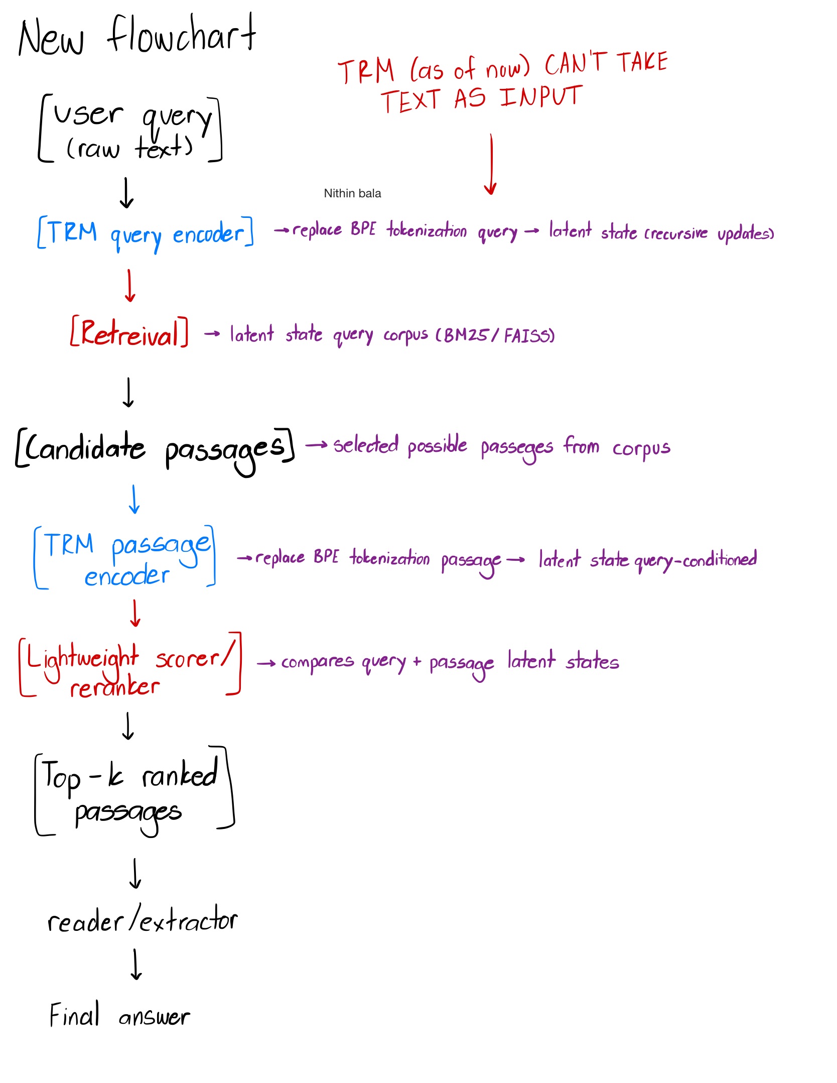 TRM implementation flowchart